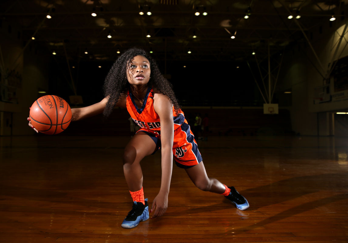 Dana Evans, West Side basketball